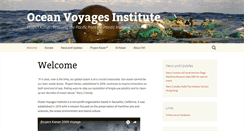 Desktop Screenshot of oceanvoyagesinstitute.org